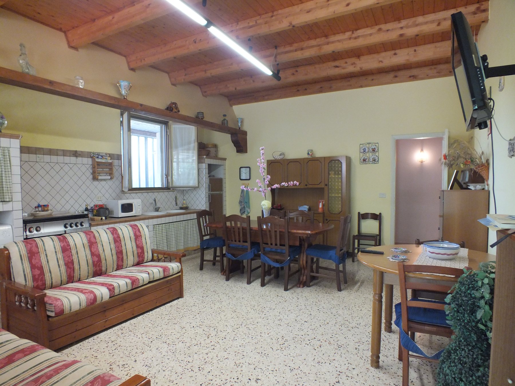 Cucina in comune del B&B Zia Pia